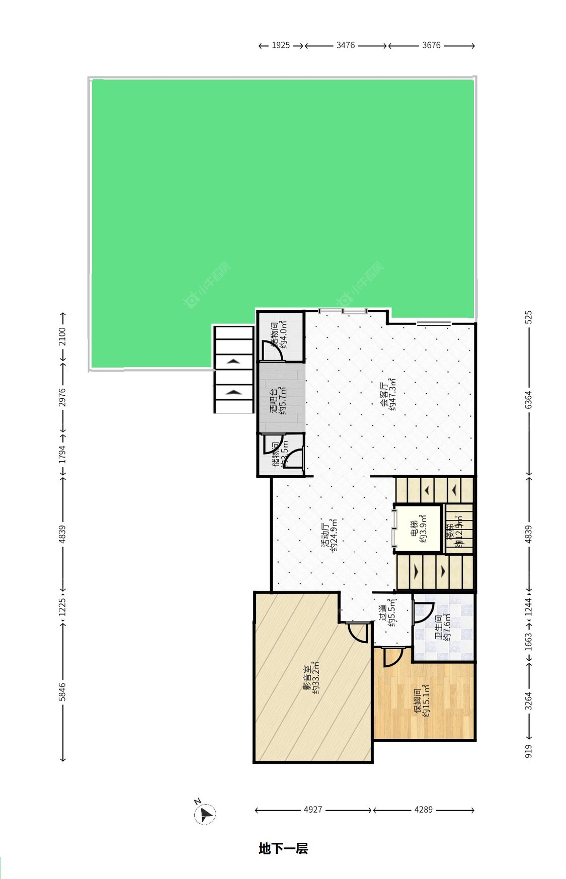 北京山水文园四期在售二手房源户型图_小牛看房