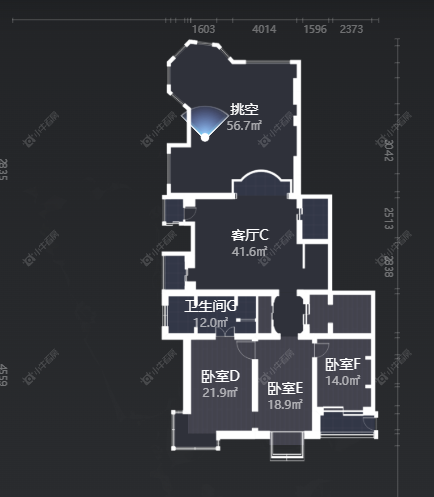 北京山水文园五期在售二手房源户型图_小牛看房